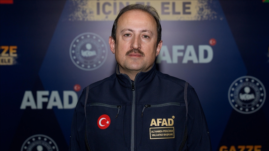 AFAD Başkanı Pehlivan, "Gazze İçin El Ele Yardım Kampanyası"na ilişkin bilgi verdi