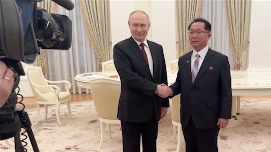 Putin meets with senior North Korean official in Kremlin