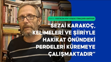 Yazar Murat Güzel, Sezai Karakoç'un şiirlerini anlattı