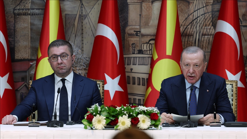 Türkiye's relations with North Macedonia rock solid: President Erdogan Türkiye's relations with North Macedonia rock solid: President Erdogan