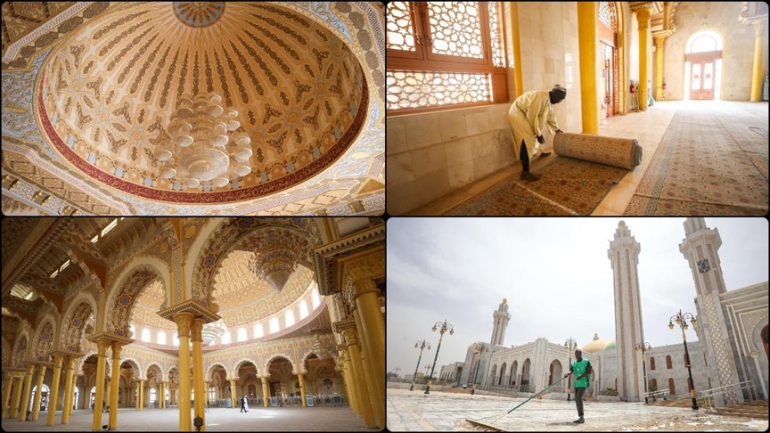 Batı Afrika'nın en büyük camisinde ramazan heyecanı
