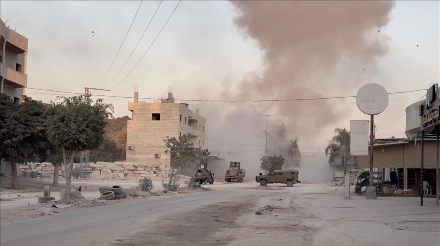 Israeli forces burn Palestinian homes in Nour Shams refugee camp ahead of Ramadan