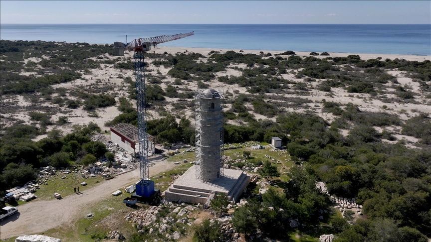 Patara Deniz Feneri'nin ışığı yüzyıllar sonra yeniden yanacak