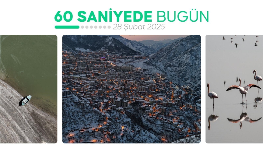 60 saniyede bugün (28 Şubat 2025)