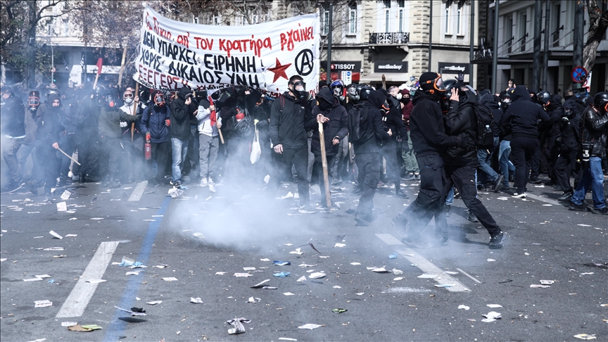 Greece sees massive rallies, general strike on 2nd anniversary of Tempi train crash