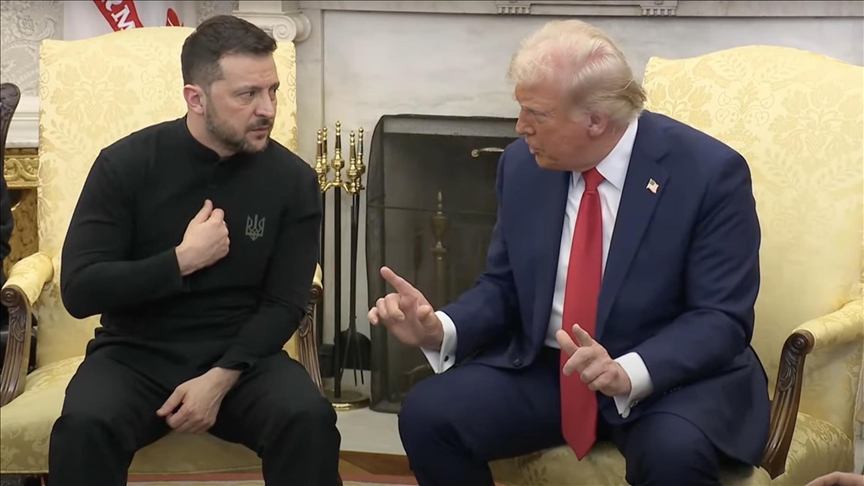 Trump, Vance and Zelenskyy get in heated exchange over ending Ukraine war at White House