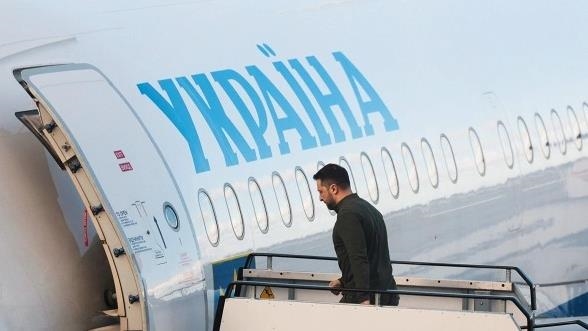 Президент Украины прибыл с визитом в Великобританию