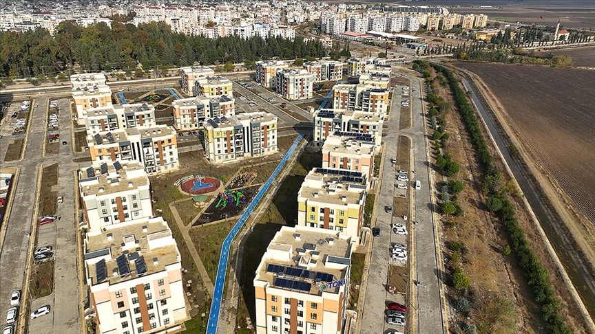 TOKİ, Adana'nın Ceyhan ilçesindeki deprem konutlarını tamamladı