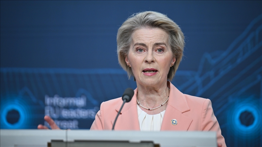 AB Komisyonu Başkanı von der Leyen: Avrupa'yı acilen yeniden silahlandırmamız gerek