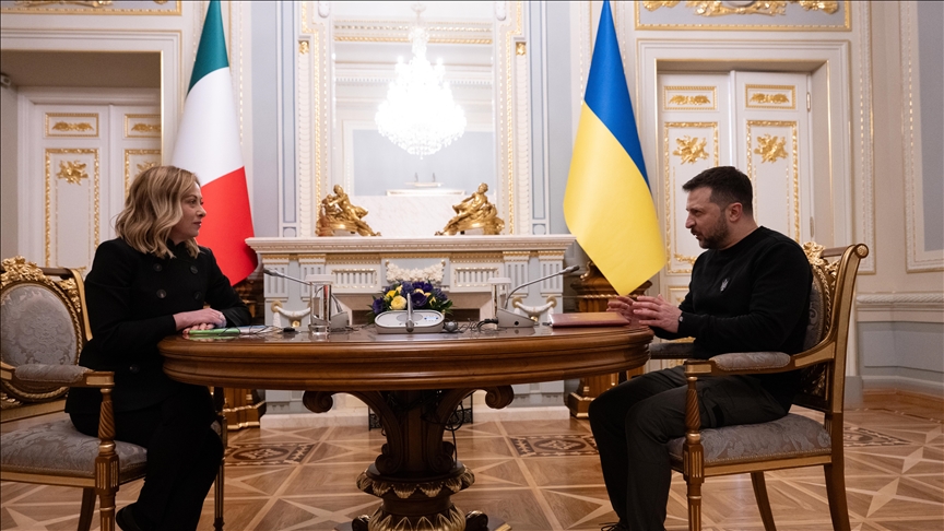 Italian Premier Meloni warns against risk of dividing West on Ukraine issue