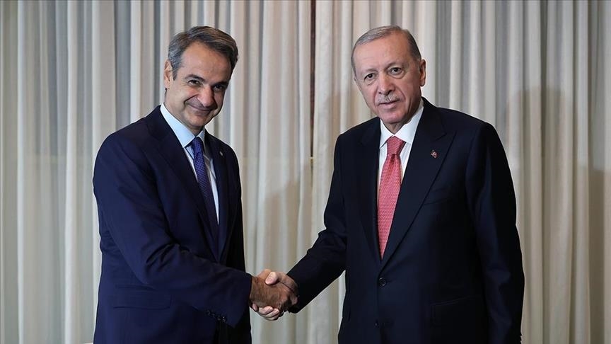 Turkish President Erdogan, Greek premier reaffirm commitment to strengthen ties