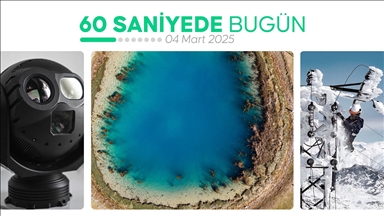 60 saniyede bugün (04 Mart 2025)