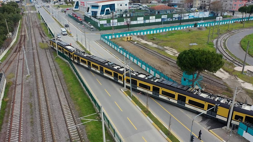 Milli Banliyö Tren Seti Gaziantep'te raylara çıktı