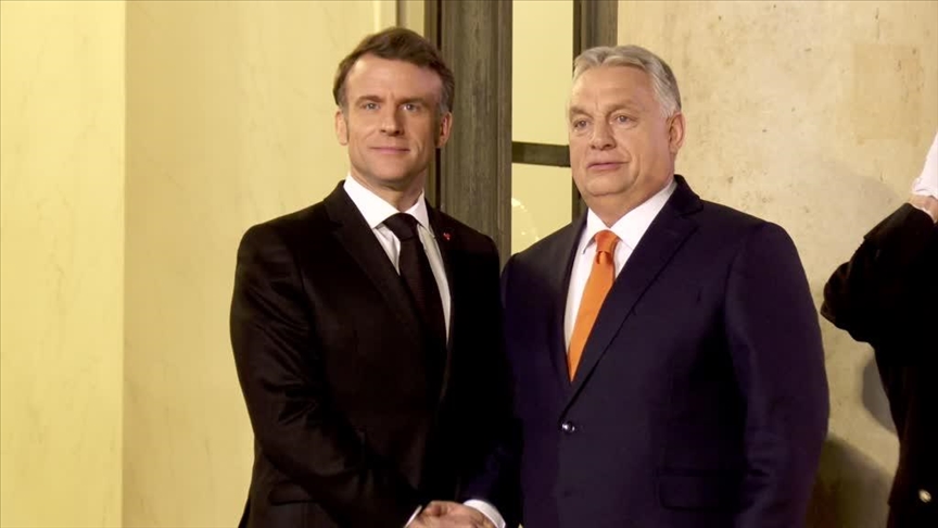 France : Macron reçoit le PM hongrois Victor Orban à l'Elysée