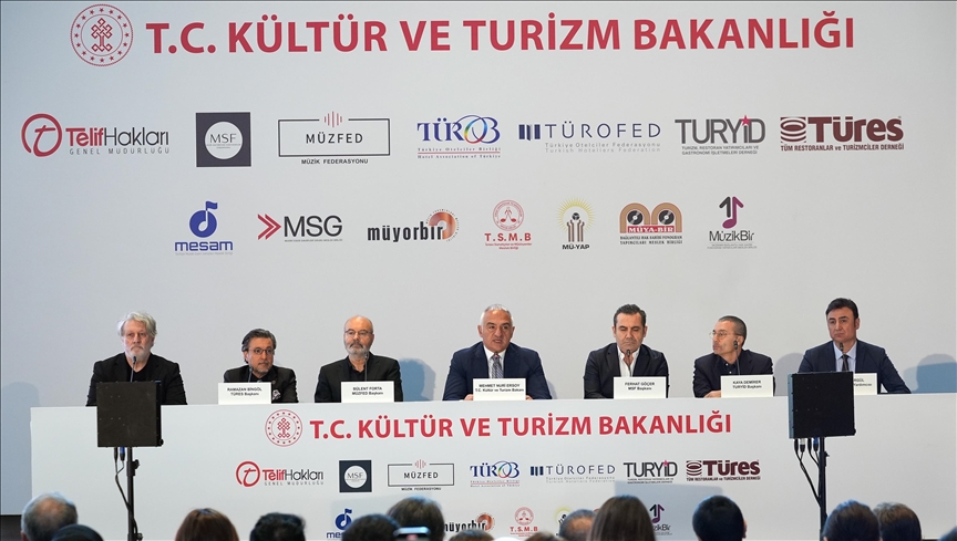 Gastronomi Tesislerinde Müzik Lisansına İlişkin İş Birliği Protokolü imzalandı