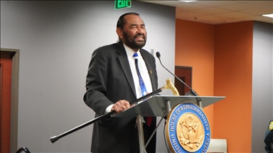 US House censures Rep. Al Green for protesting Trump's speech