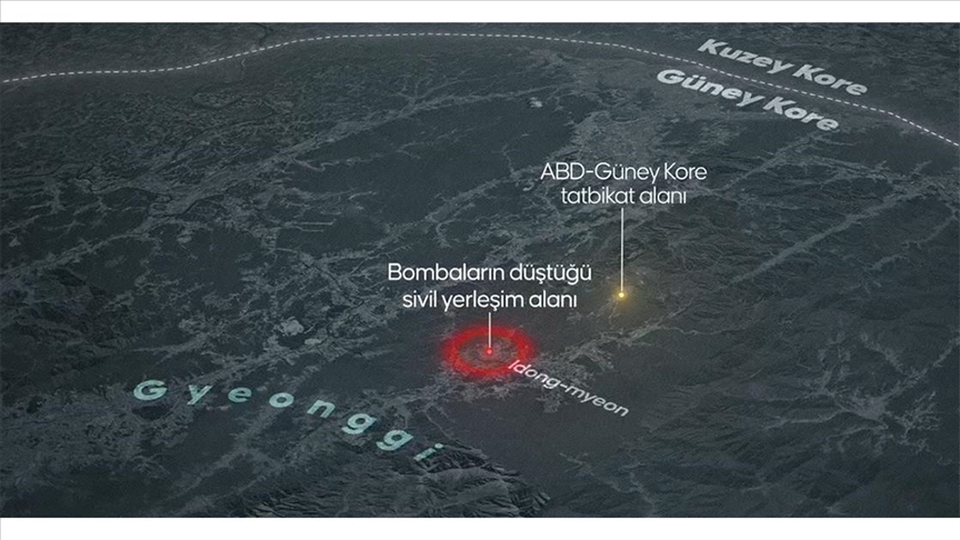 Güney Kore'de "kazara bombalamanın" ardından savaş uçaklarının havalanmasına yasak getirildi