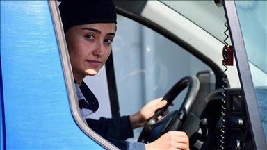 Düzce'de kadın jandarmalar huzur ve güvenlik için görev başında