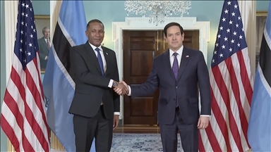 Rubio meets Botswana’s President Boko at State Department