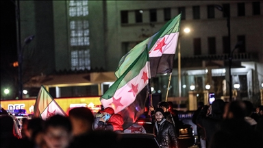 Massive protests in Syria show support for security forces against Assad regime loyalists