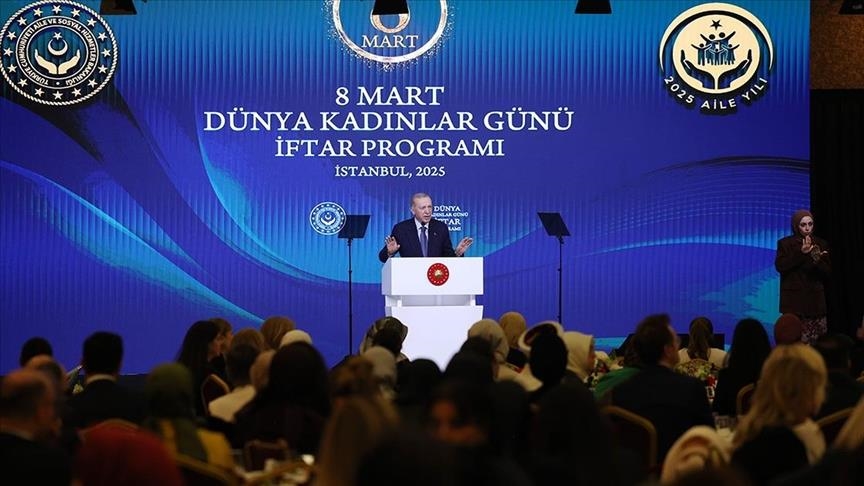 أردوغان يهنئ نساء العالم بمناسبة يوم المرأة العالمي