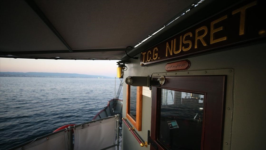 Çanakkale Deniz Zaferi'nin mimarlarından "Nusret" 110 yıl sonra aynı rotada