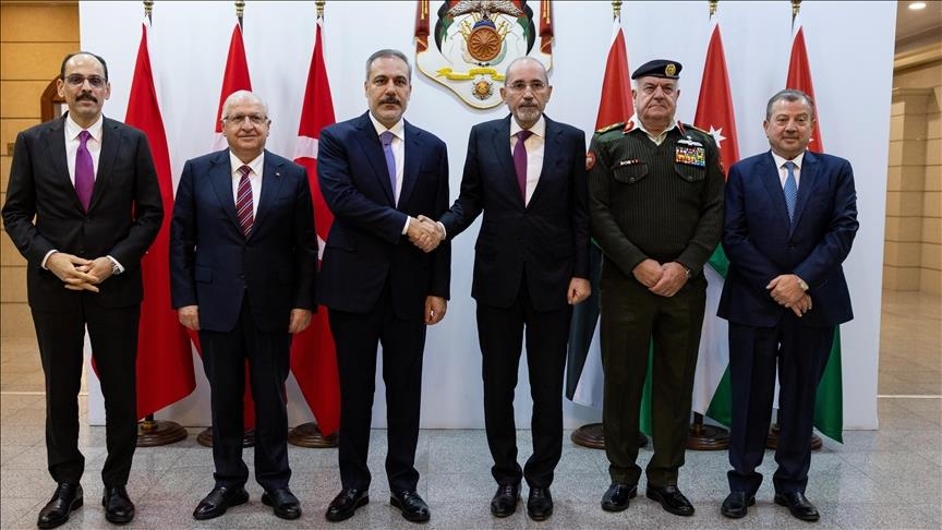 Regional security meeting kicks off in Jordan with officials from 5 countries including Türkiye Regional security meeting kicks off in Jordan with officials from 5 countries including Türkiye