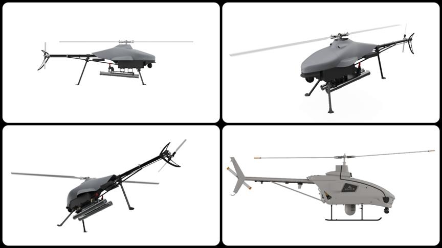 Turkish defense industry showcases rotary-wing UAVs at US aviation fair