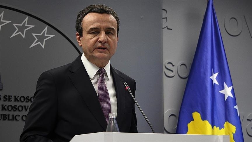 Kosovo's prime minister accuses Serbia of interfering in last month's general elections