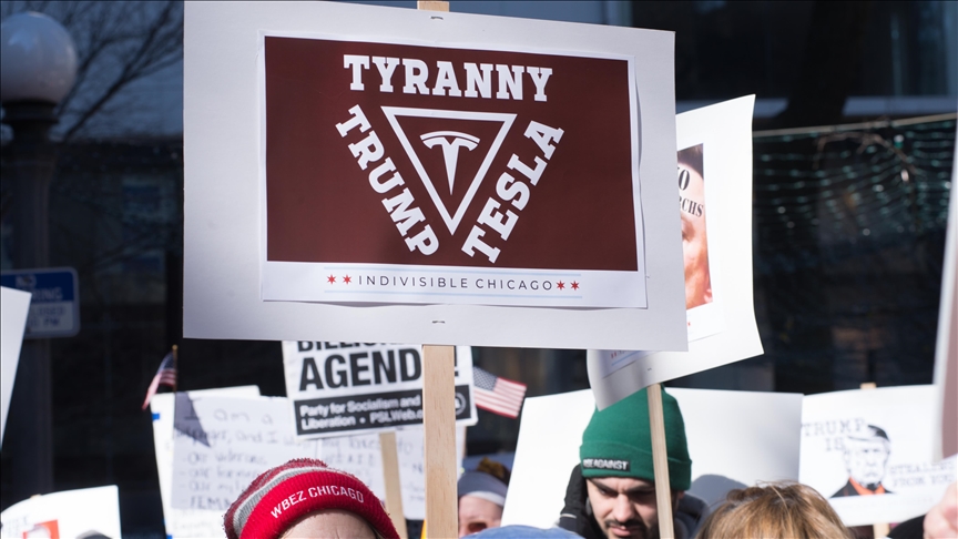 Trump to buy new Tesla in support of Musk amid protests, falling sales