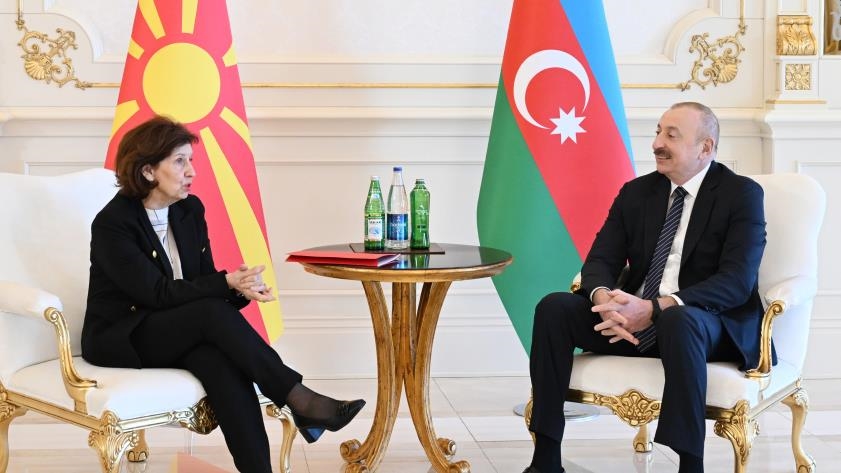 В Баку проходит встреча президентом Азербайджана и Северной Македонии