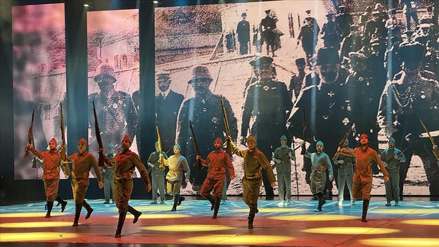 Çanakkale Zaferi'nin 110. yılı dolayısıyla "1915-Bir Hilal Uğruna" AKM'de sahnelenecek