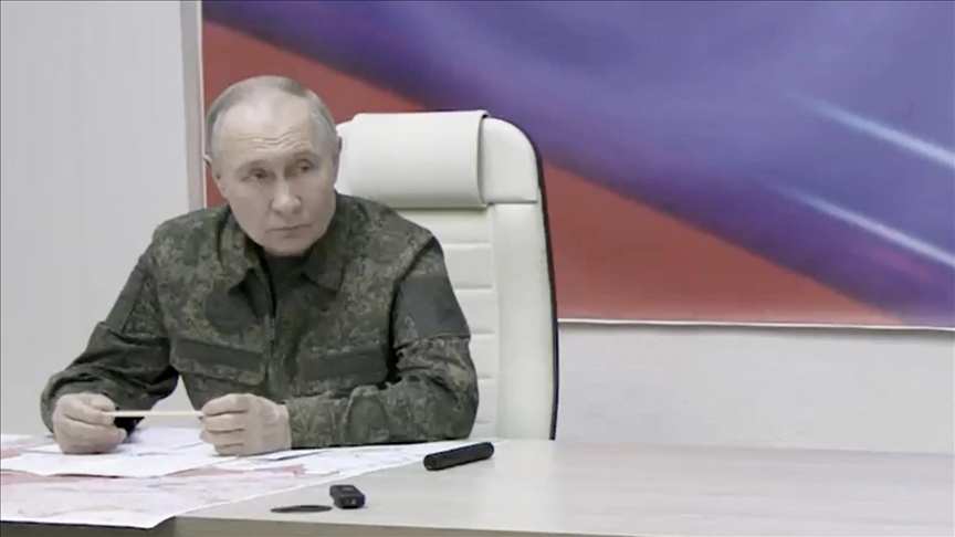 Президент Путин посетил Курскую область