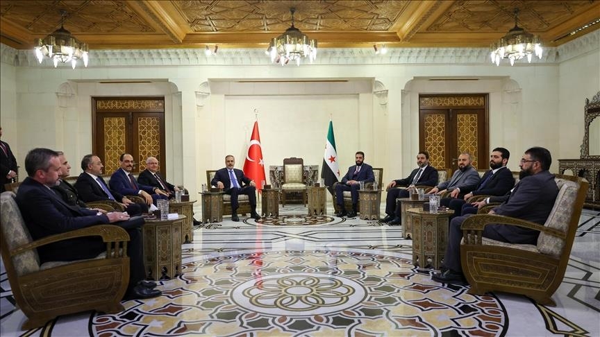 Delegasi Turkiye lakukan kunjungan resmi ke di ibu kota Suriah