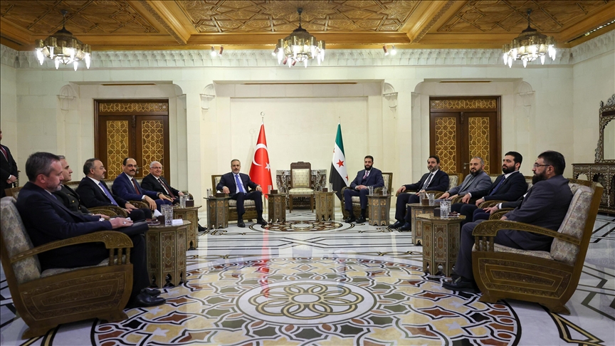 Turkish delegation arrives in Syrian capital Damascus Turkish delegation arrives in Syrian capital Damascus