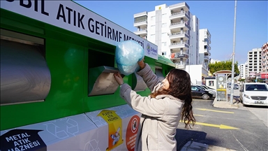 Mersin'de en çok geri dönüştürülebilir atık toplayan kişiye ödül verilecek