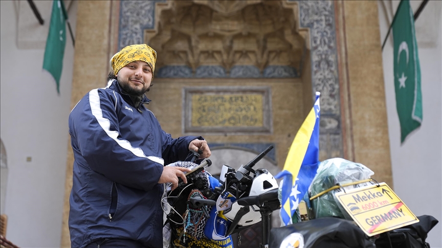 Turčin iz Njemačke krenuo biciklom na hadž: Ljubaznost i gostoprimstvo u BiH su posebni