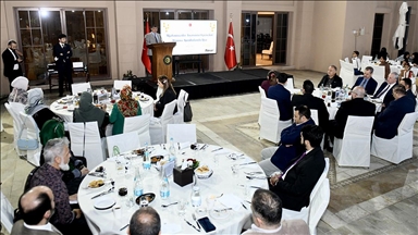 Katar'daki Türk akademisyen ve lisansüstü öğrenciler iftarda buluştu