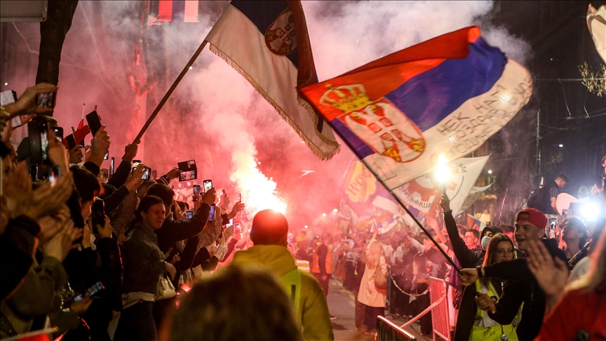 Thousands gather in Serbian capital for massive anti-government protest