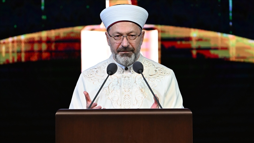 Diyanet İşleri Başkanı Erbaş'tan "Uluslararası İslamofobi ile Mücadele Günü" mesajı