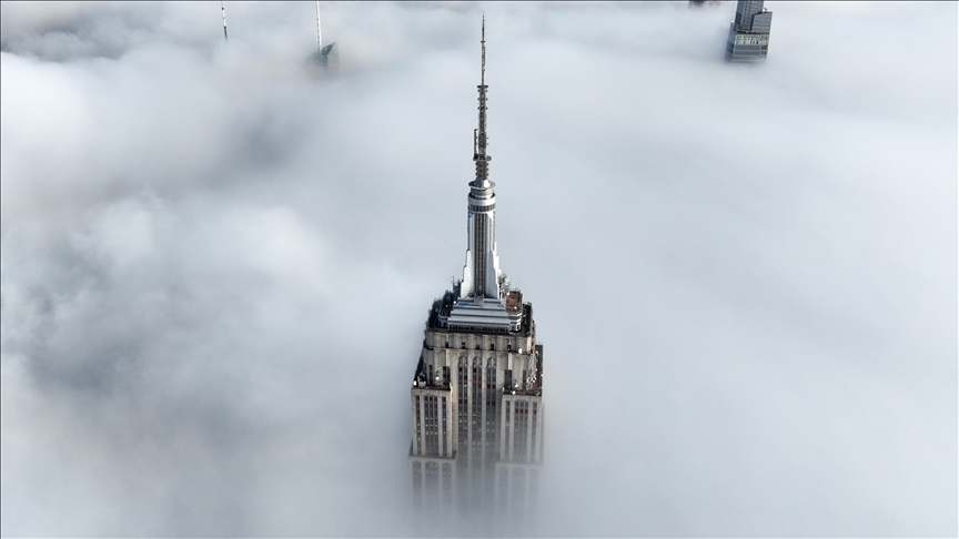 Anadolu cameraman wins top awards for Empire State Building drone footage