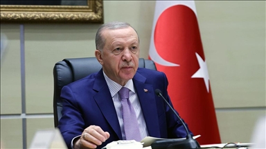 Cumhurbaşkanı Erdoğan, Çevrimiçi Liderler Toplantısı'na katıldı