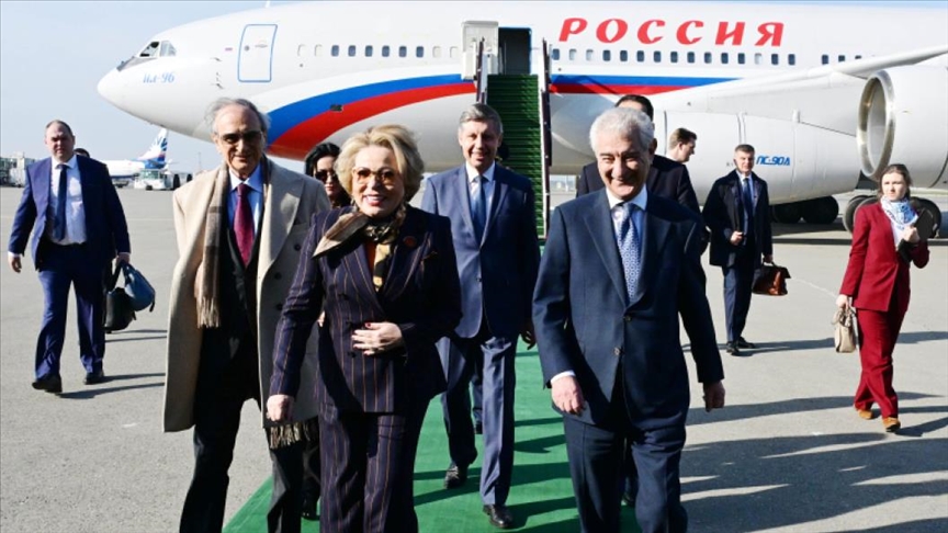 Председатель Совета Федерации РФ Валентина Матвиенко прибыла в Азербайджан