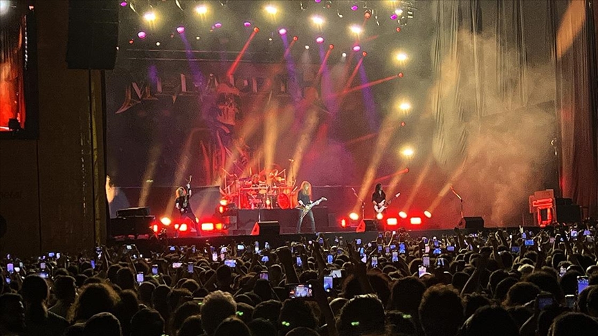 ABD'li metal grubu Megadeth İstanbul'da konser verecek