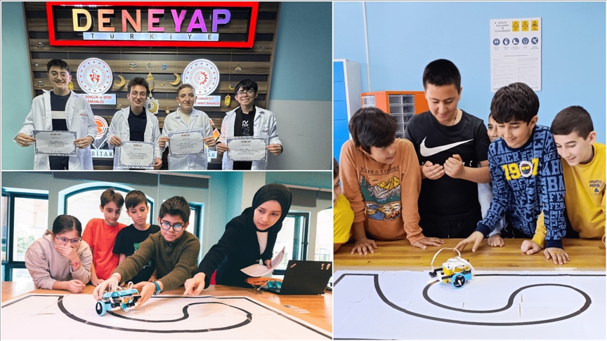 DENEYAP öğrencileri Robotik ve Kodlama Proje Şenliği'nde yarıştı