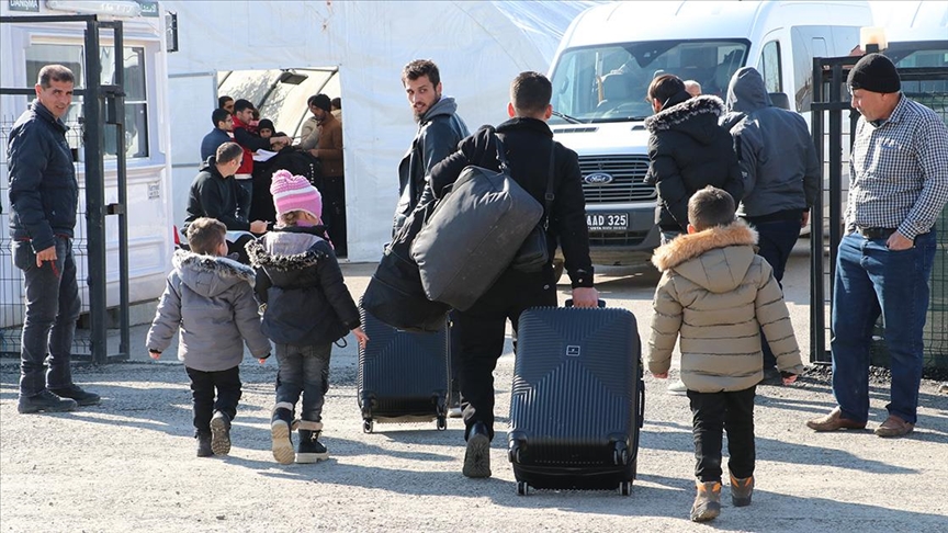 Cumhurbaşkanı Yardımcısı Yılmaz'dan, geri dönüş yapan Suriyelilere ilişkin paylaşım