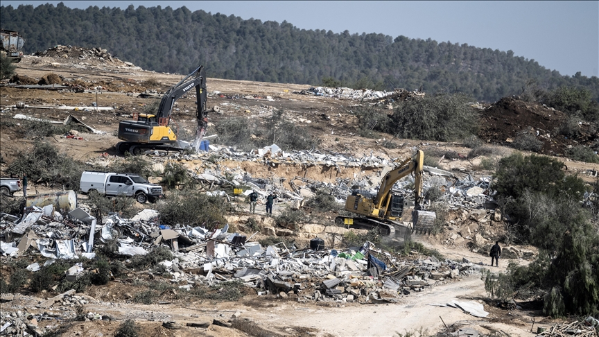 Israel demolishes Palestinian Bedouin village for 238th time in 15 years