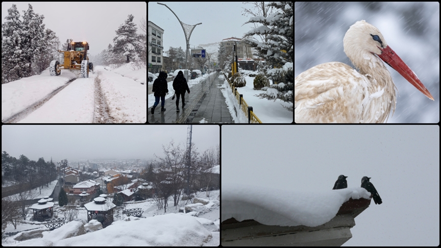 Bazı illerde soğuk hava ve kar yağışı etkili oluyor