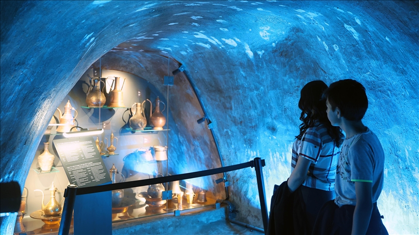 Kayseri'deki Su Medeniyetleri Galerisi'ni 1 yılda 160 bin 157 kişi ziyaret etti