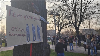 Protest u Nišu zbog sastanka vrha Srpske napredne stranke